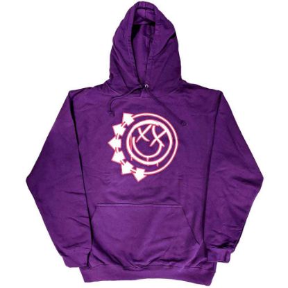 Picture of Blink-182 Unisex Pullover Hoodie: Six Arrow Smile (Large)