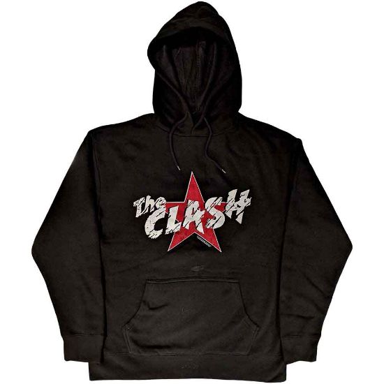 Picture of The Clash Unisex Pullover Hoodie: Star Logo