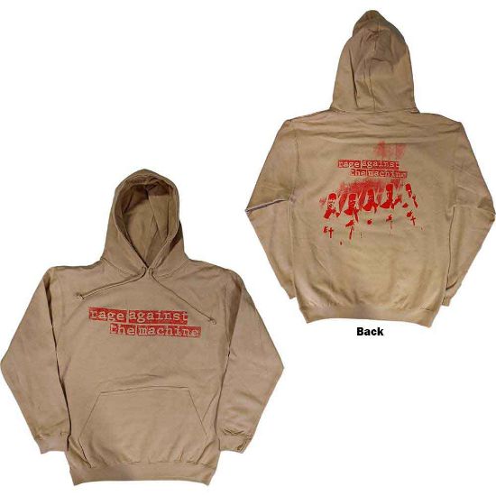 Picture of Rage Against The Machine Unisex Pullover Hoodie: Nuns Back Print