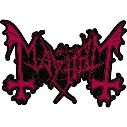 Picture of Mayhem Woven Patch: Logo Cut Out (Standard)