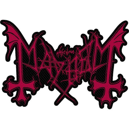 Picture of Mayhem Woven Patch: Logo Cut Out (Standard)