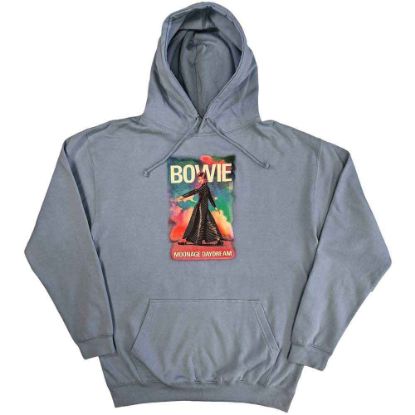 Picture of David Bowie Unisex Pullover Hoodie: Moonage 11 Fade