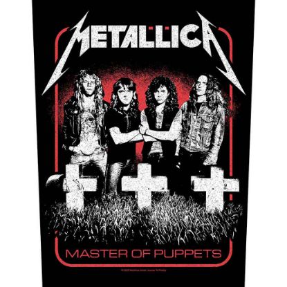 Picture of Metallica Back Patch: Master Of Puppets Band