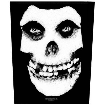 Picture of Misfits Back Patch: Face Skull