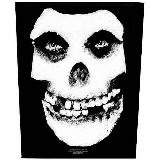 Picture of Misfits Back Patch: Face Skull