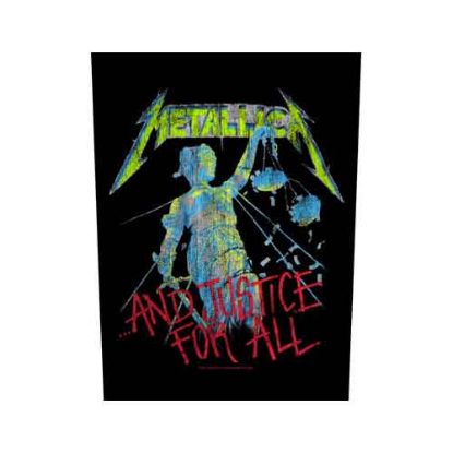 Picture of Metallica Back Patch: And Justice for All