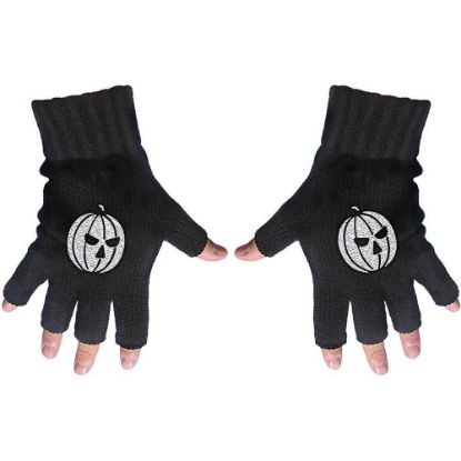 Picture of Helloween Unisex Fingerless Gloves: Pumpkin