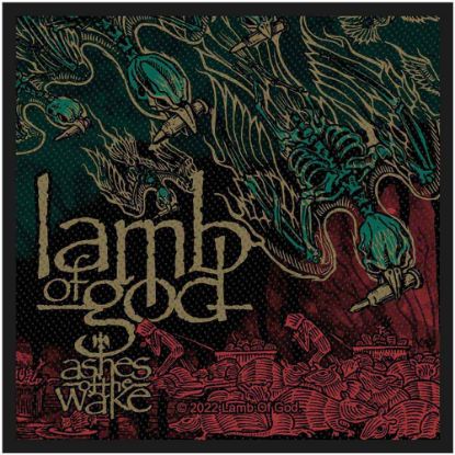 Picture of Lamb Of God Woven Patch: Ashes Of The Wake (Standard)