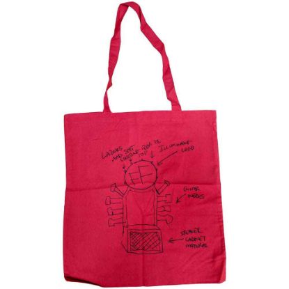 Picture of Foo Fighters Tote Bag: Hand-Drawn Ex-Tour