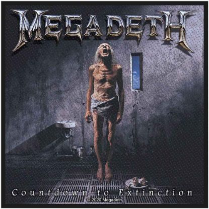 Picture of Megadeth Woven Patch: Countdown To Extinction (Standard)