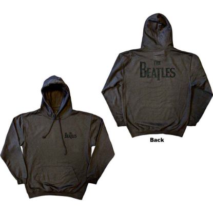 Picture of The Beatles Unisex Pullover Hoodie: Drop T Logo Back Print