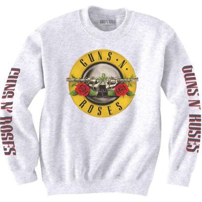 Picture of Guns N' Roses Unisex Sweatshirt: Classic Text & Logos Sleeve Print