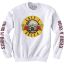 Picture of Guns N' Roses Unisex Sweatshirt: Classic Text & Logos Sleeve Print