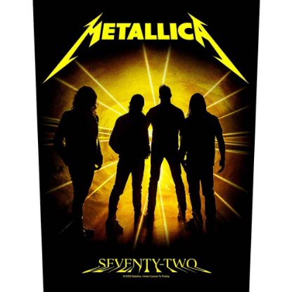 Picture of Metallica Back Patch: 72 Seasons