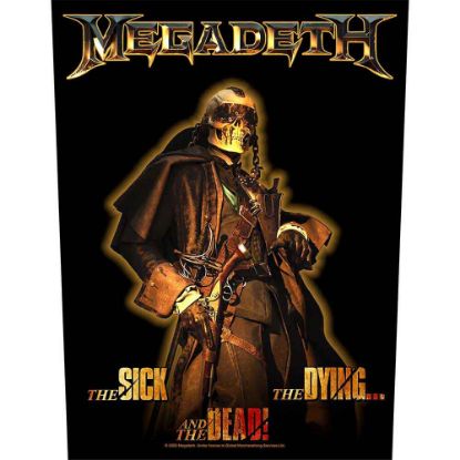 Picture of Megadeth Back Patch: The Sick, The Dying And The Dead