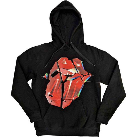 Picture of The Rolling Stones Unisex Pullover Hoodie: Hackney Diamonds Lick