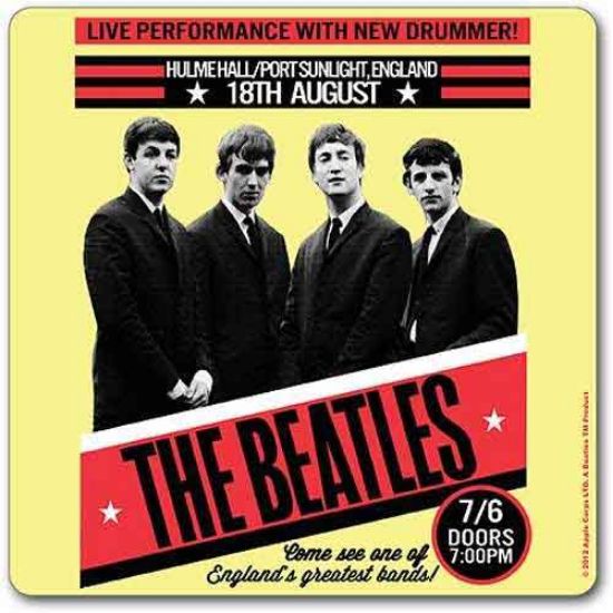 Picture of The Beatles Single Cork Coaster: 1962 Port Sunlight