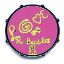 Picture of The Beatles Pin Badge: Drum Love