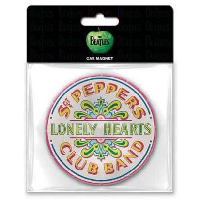 Picture of The Beatles Rubber Magnet: Sgt Pepper Drum Car