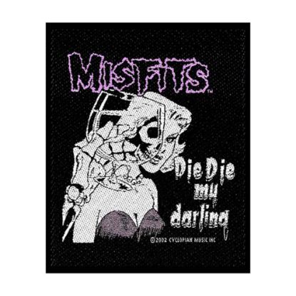 Picture of Misfits Woven Patch: Die Die my Darling (Standard)