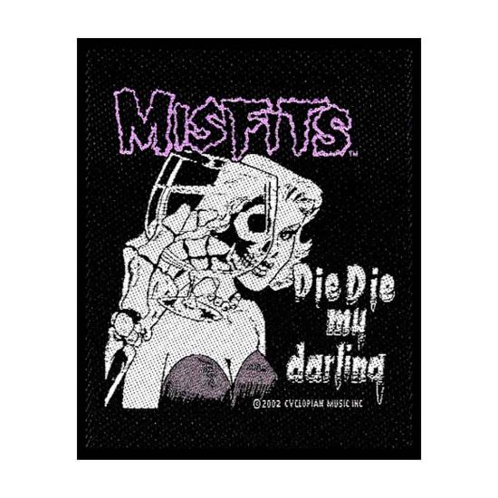 Picture of Misfits Woven Patch: Die Die my Darling (Standard)