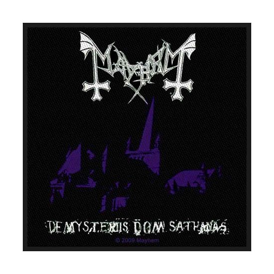 Picture of Mayhem Woven Patch: De Mysteriis Dom Sathanas (Standard)