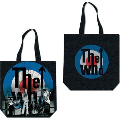 Picture of The Who Cotton Tote Bag: Target Back Print