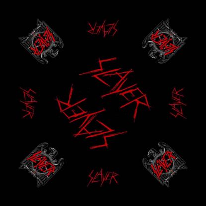 Picture of Slayer Unisex Bandana: Black Eagle