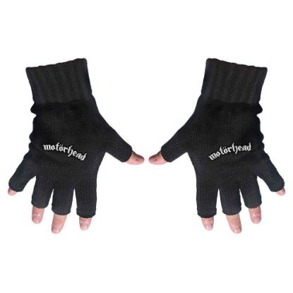 Picture of Motorhead Unisex Fingerless Gloves: Logo