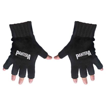 Picture of Pantera Unisex Fingerless Gloves: Logo
