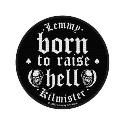 Picture of Lemmy Woven Patch: Born to Raise Hell (Standard)