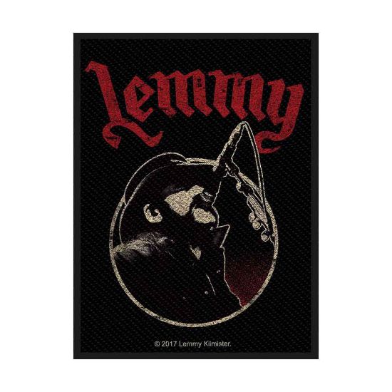 Picture of Lemmy Woven Patch: Microphone (Standard)