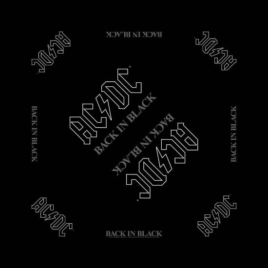 Picture of AC/DC Unisex Bandana: Back in Black