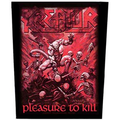 Picture of Kreator Back Patch: Pleasure To Kill