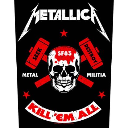 Picture of Metallica Back Patch: Metal Militia