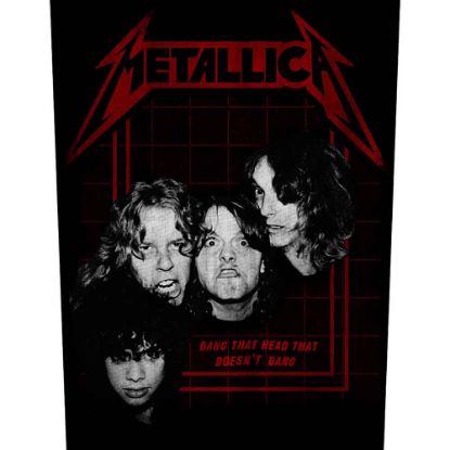 Picture of Metallica Back Patch: Bang That Head
