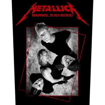 Picture of Metallica Back Patch: Hardwired Concrete