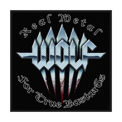 Picture of Wolf Woven Patch: Real Metal (Standard)