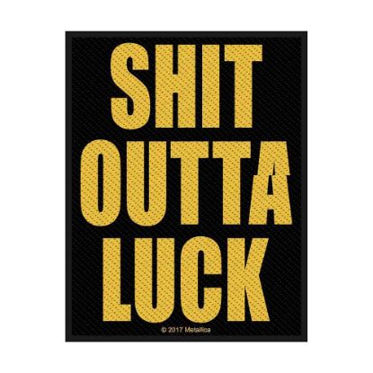 Picture of Metallica Woven Patch: Shit Outta Luck (Standard)