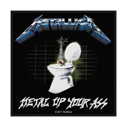 Picture of Metallica Woven Patch: Metal Up Your Ass (Standard)