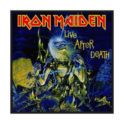 Picture of Iron Maiden Woven Patch: Live After Death (Retail Pack) (Standard)