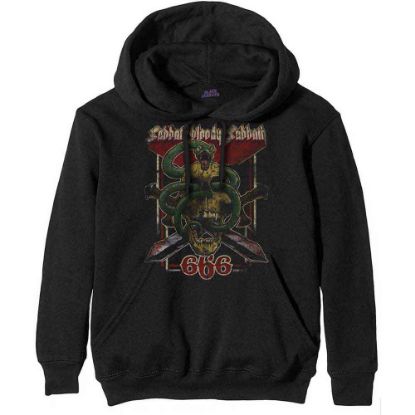 Picture of Black Sabbath Unisex Pullover Hoodie: Bloody Sabbath 666