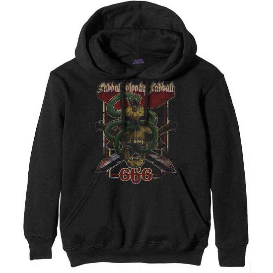 Picture of Black Sabbath Unisex Pullover Hoodie: Bloody Sabbath 666