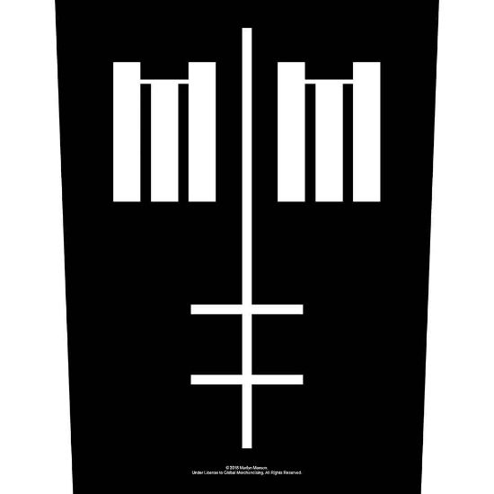 Picture of Marilyn Manson Back Patch: Cross Logo