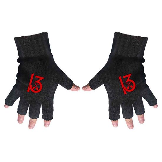 Picture of Wednesday 13 Unisex Fingerless Gloves: 13
