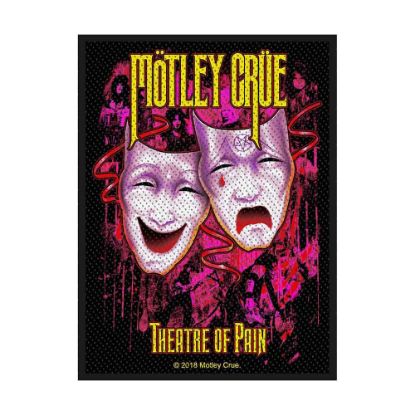 Picture of Motley Crue Woven Patch: Theatre of Pain (Standard)