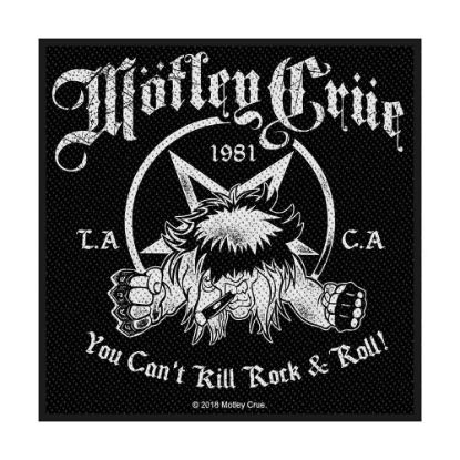 Picture of Motley Crue Woven Patch: You Can't Kill Rock n' Roll (Standard)