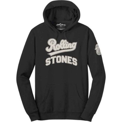 Picture of The Rolling Stones Unisex Pullover Hoodie: Team Logo & Tongue Applique