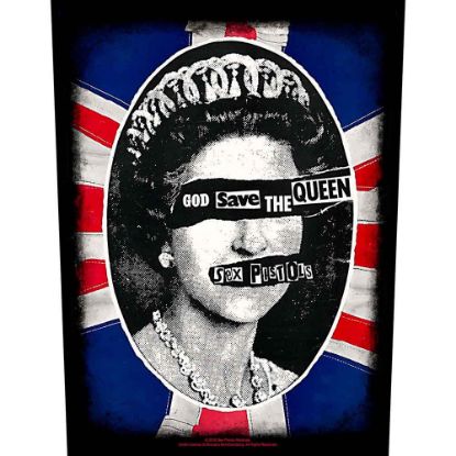 Picture of The Sex Pistols Back Patch: God Save the Queen