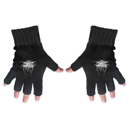 Picture of Darkthrone Unisex Fingerless Gloves: Logo